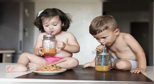 Siempre hay que buscar formas para que los pequeños estén bien alimentados.