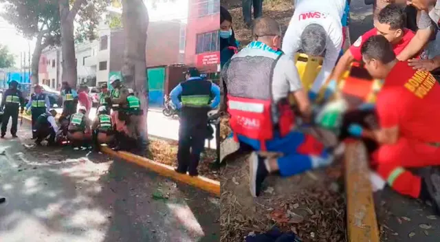 El terrible accidente se registró entre los cruces de las avenidas Miguel Grau con República de Panamá, en el Callao.