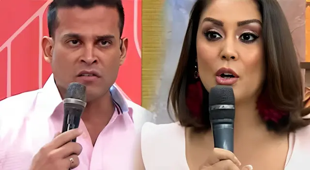 Christian Domínguez y Karla Tarazona tienen FUERTE pelea EN VIVO. Christian Domínguez y Karla Tarazona tienen FUERTE pelea EN VIVO.