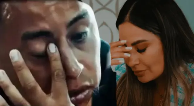 Christian Cueva rompe en llanto tras hablar de su separación con Pamela López.