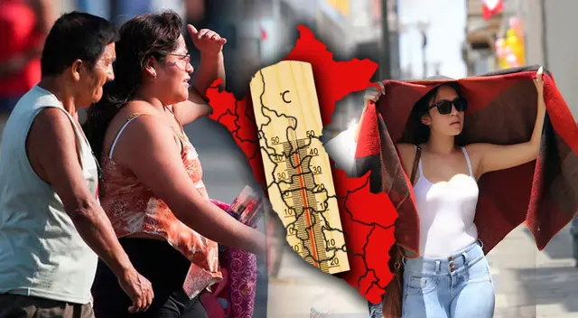 Conoce qué región del Perú sufrirá altas temperaturas, según Senamhi.