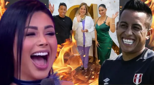 Pamela Franco y Chrisitian Cueva se hacen tratamiento para la llama del amor.