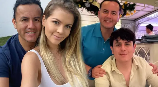 Brunella Horna celebró el cumpleaños de hijo mayor de Richard Acuña.