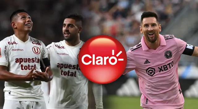 Inter Miami vs. Universitario no se transmitirá en Claro Perú TV.