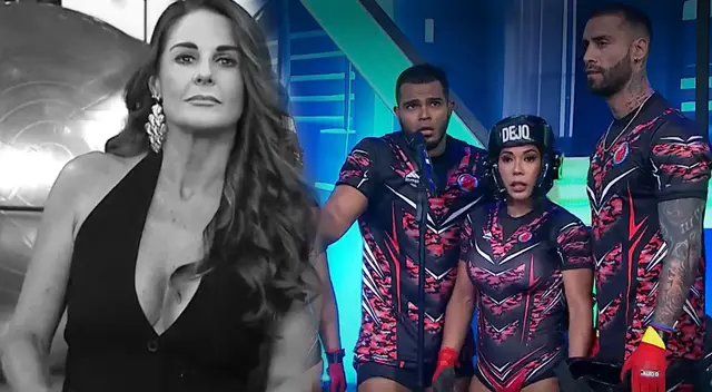 Rebeca Escribens renunció a Esto es Guerra tras tenso momento con el Comando Rojo.