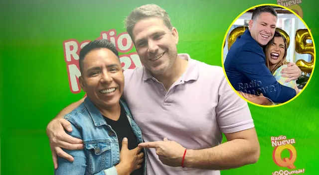 Edwin Sierra recordó que conductor de televisión y cantante se conocieron en su programa Qumbias y risas.