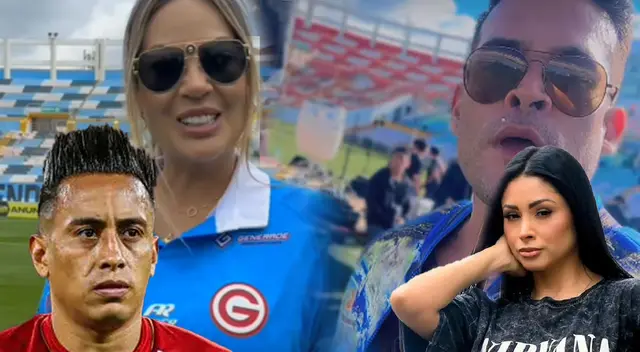 Christian Cueva y Pamela Franco: Esto hacen mientras Christian Domínguez y Pamela López hacen su aparición en la Noche Garcilaso. Christian Cueva y Pamela Franco: Esto hacen mientras Christian Domínguez y Pamela López hacen su aparición en la Noche Garcilaso.