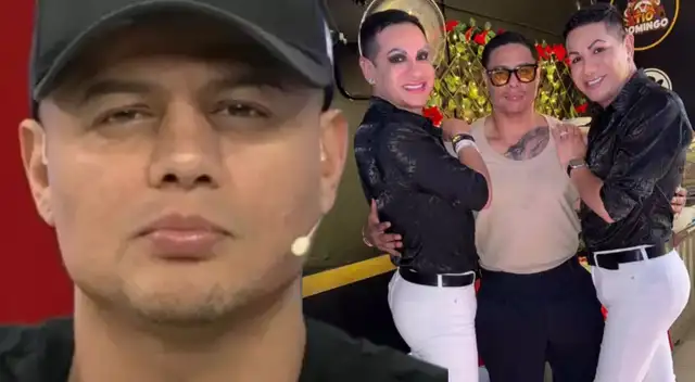 Jonathan Maicelo se reúne con los gemelos Paletazo y toman divertida fotografía.