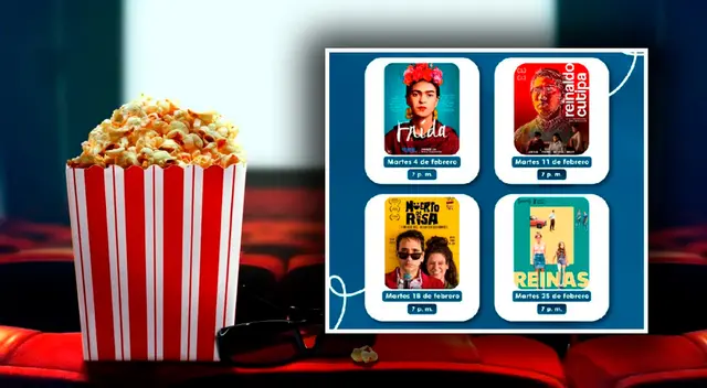 Conoce las películas que hay en cartelera.