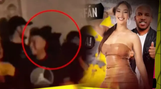 Jefferson Farfán y Xiomy Kanashiro son AMPAYADOS besándose POR PRIMERA VEZ tras negar relación.