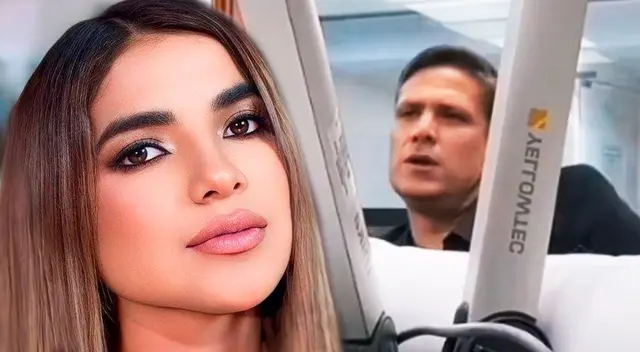 Paco Bazán se muestra molesto tras entrevista a Susana Alvarado.