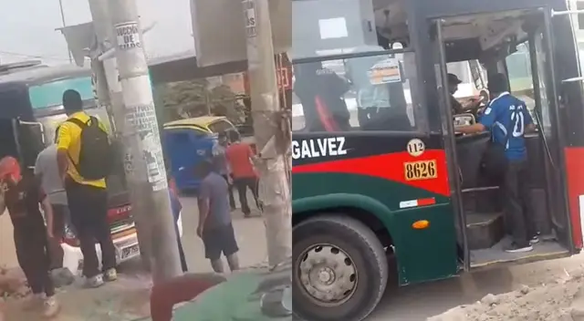 En las redes sociales, usuarios reportando que bus de la línea A de la empresa Chama fue baleado por sicarios.