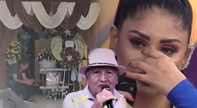 Difunden primeros videos del velorio del papá de Pamela Franco en Nuevo Chimbote: ¿La cumbiambera se dejó ver?