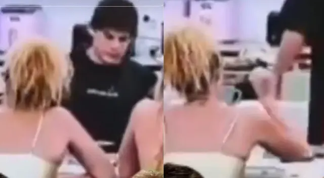 Participante escupió en plato de Renato Rossini Jr. Participante escupió en plato de Renato Rossini Jr.