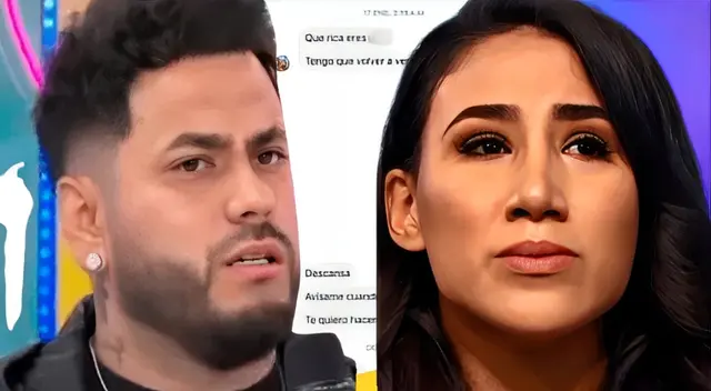 Bryan Torres niega rotundamente haber sido infiel a Samahara Lobatón y chats serían falsos.