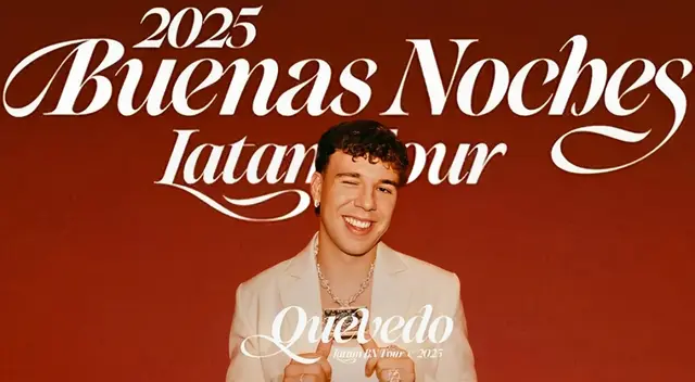 Conoce todo sobre el concierto de Quevedo en Perú este 2025