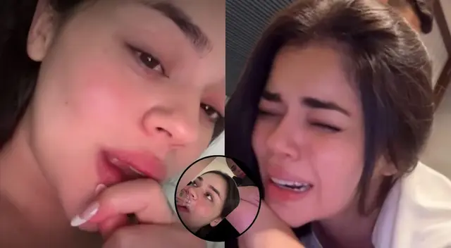 Natalia Segura llora y cuenta que sufrió accidente en su embarazo.