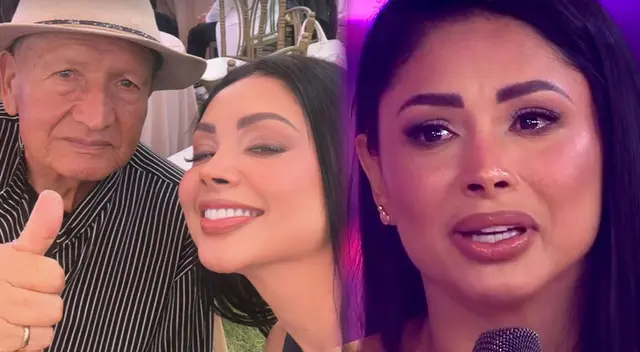 Pamela Franco compartió en sus redes un post de su fallecido padre.