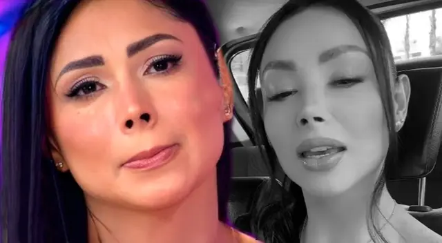 Pamela Franco no pudo ocultar su tristeza en sus redes sociales.