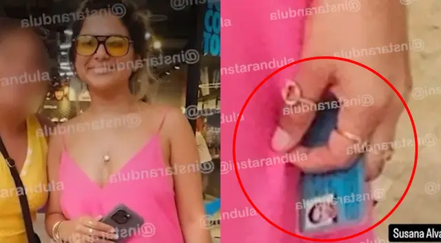 Susana Alvarado fue captada con DNI de Paco Bazán. Susana Alvarado fue captada con DNI de Paco Bazán.