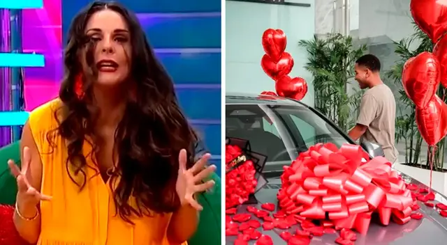 Rebecca Escriben y su impesada reacción al regalo del hijo de Jefferson Farfán