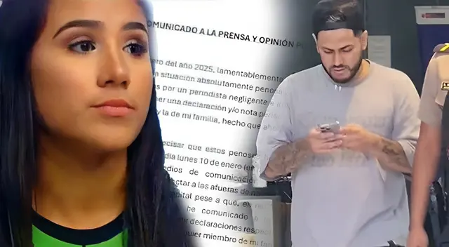 Samahara Lobatón y Bryan Torres lanzan comunicado tras terminar en comisaría e INTENTAN JUSTIFICAR atropello a periodista.