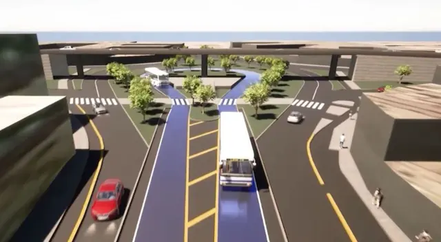 El proyecto de 1.5 km entre la Av. N.° 2 y la Av. Camino Real incluye 23 muros de contención de hasta 6 m y trabajos nocturnos de concreto. El proyecto de 1.5 km entre la Av. N.° 2 y la Av. Camino Real incluye 23 muros de contención de hasta 6 m y trabajos nocturnos de concreto.