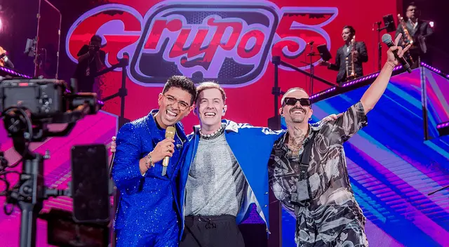 Grupo 5 lanza lanza video de sus conciertos