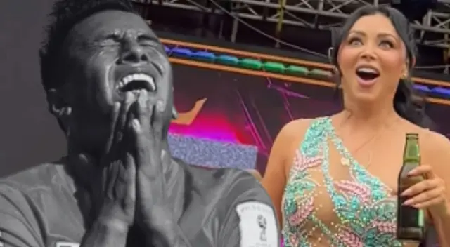 Pamela Franco presenta al reemplazo de Christian Cueva.