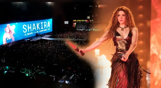 Fans de Shakira exponen cambios en el concierto.