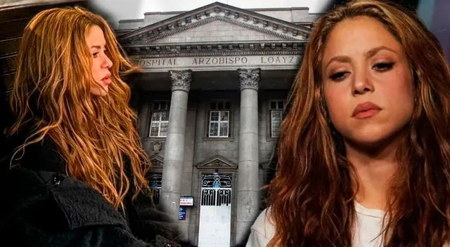 Shakira fue atendida en un Hospital nacional.