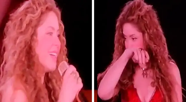 Shakira se QUIEBRA al cantar 'Antología' en concierto de Perú EN VIVO