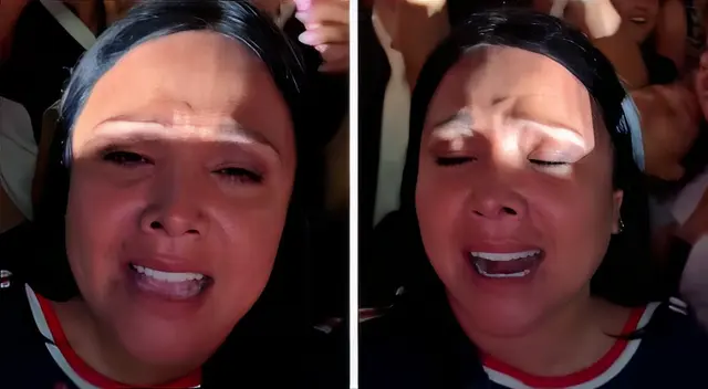 Tula Rodríguez llora desconsoladamente en el concierto de Shakira en Lima