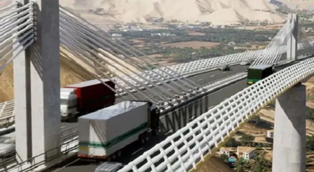 La nueva carretera central contará con 185 kilómetros de longitud, según lo indicado por el MTC.