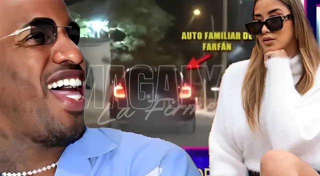 Xiomy Kanashiro es CAPTADA en camioneta de familiar de Jefferson Farfán y se dirige a condominio donde vive 'La Foquita'