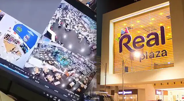 Tragedia en Real Plaza Trujillo: Video de cámaras de seguridad muestra el MOMENTO EXACTO del colapso del techo en el patio de comidas.