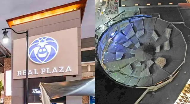 Francisco Jaramillo, gerente de Supervisión de Ositrán, señaló que la posible causa del colapso del techo en el centro comercial de Trujillo.