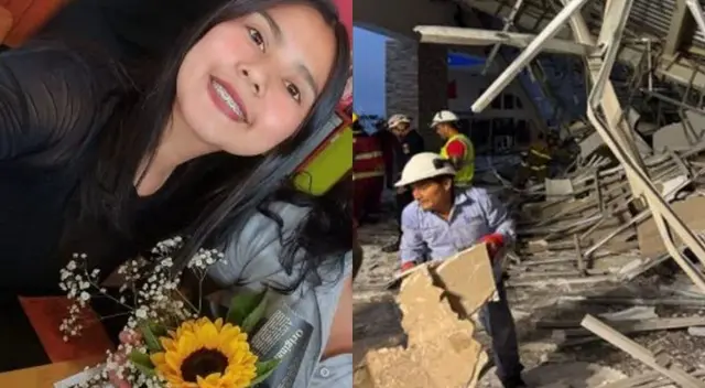 La familia de Harumi Carbajal Velásquez, de 24 años, confirmó su fallecimiento tras el colapso del techo en el Real Plaza de Trujillo.