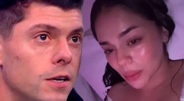 Natalia Segura apenada por fuerte malestar durante su embarazo.