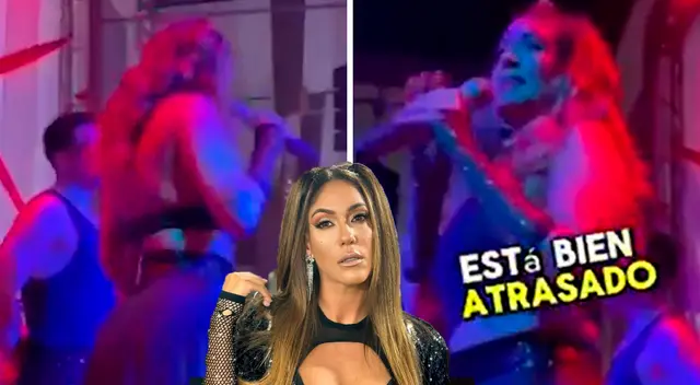 Tilsa Lozano confronta a seguidor que nombró al 'Loco' Vargas en pleno show en vivo
