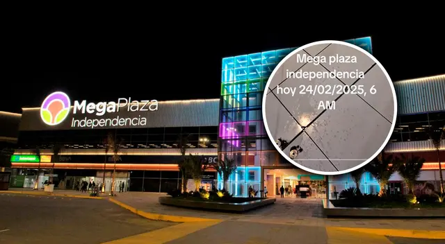 Techos de Mega Plaza Independencia estarían en malas condiciones.