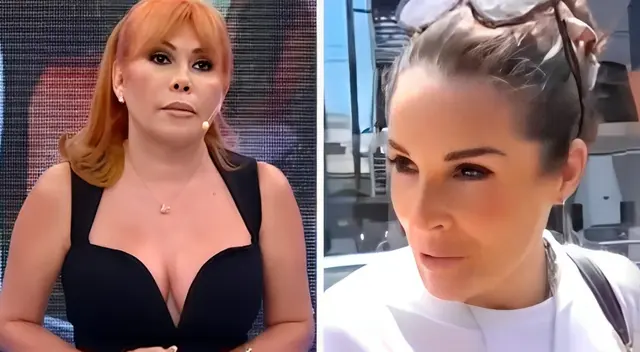Magaly Medina CUESTIONA impensada respuesta de Rebecca Escribens a reportero