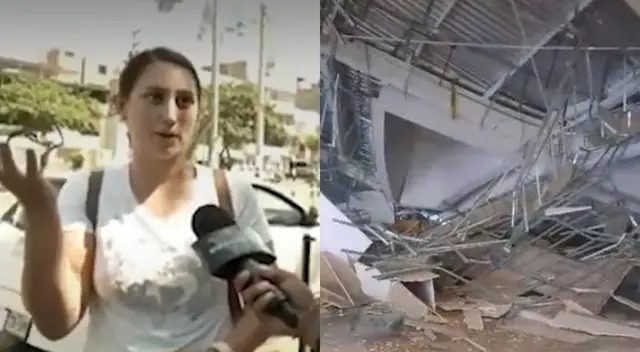 Una joven argentina contó los momentos de terror que vivió junto a su bebé de 3 años en el Real Plaza Trujillo.