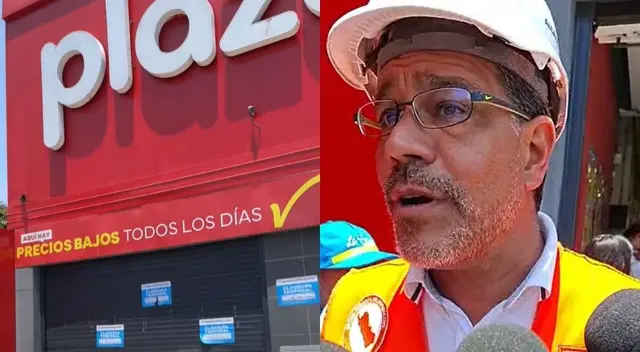 El alcalde de La Perla, Rodolfo Adrianzén, confirmó el cierre temporal de la sede de Plaza Vea en dicho distrito.