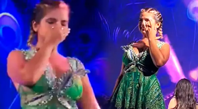 Susana Alvarado angustia a fans tras gestos en concierto.