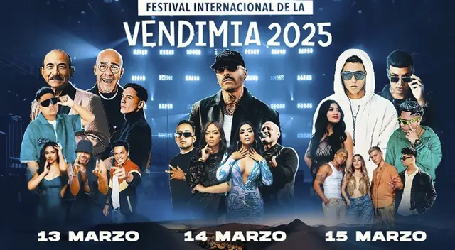 Se vienen el Festival Vendimia 2025