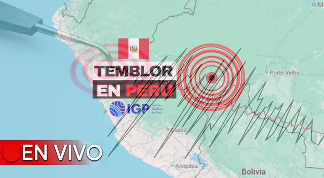 Conoce EN VIVO los temblores que ocurren en el Perú, según IGP.