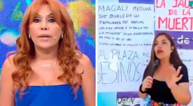 Magaly Medina se pronuncia tras ser acusada de plantar a familia de fallecida en Real Plaza Trujillo Magaly Medina se pronuncia tras ser acusada de plantar a familia de fallecida en Real Plaza Trujillo