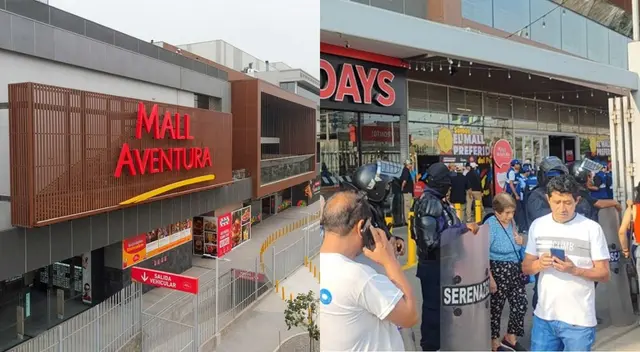 La Municipalidad de San Juan de Lurigancho anunció el cierre temporal del centro comercial Mall Aventura tras no pasar la inspección.