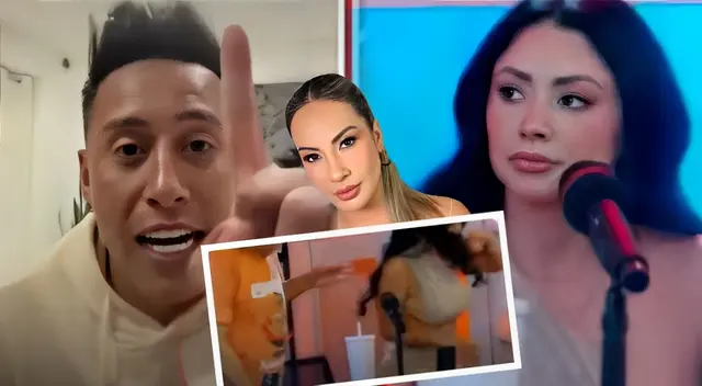 Pamela Franco se va del set EN VIVO al ser comparada con Pamela López y Christian Cueva la DEFIENDE